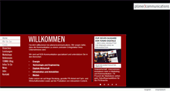 Desktop Screenshot of pluemercommunications.de